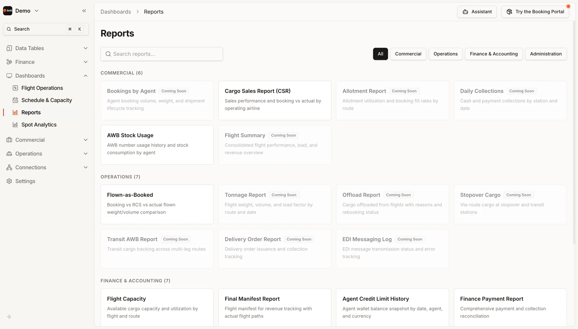 Dashboards › Reports